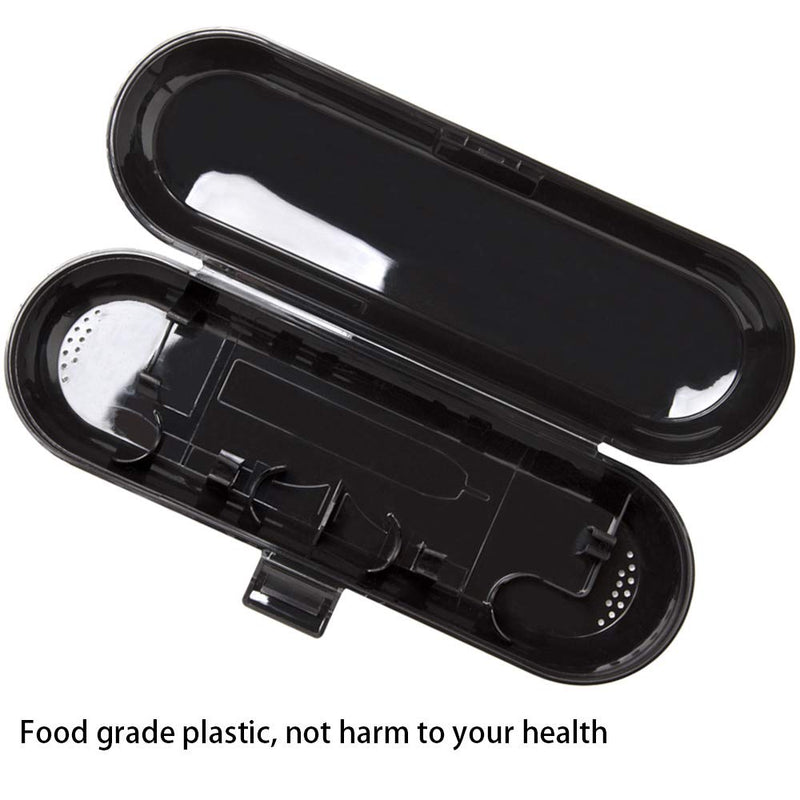 Electric Toothbrush Travel Case for Fairywill/Seago/OKMIMO/ Demita Series, Black - BeesActive Australia