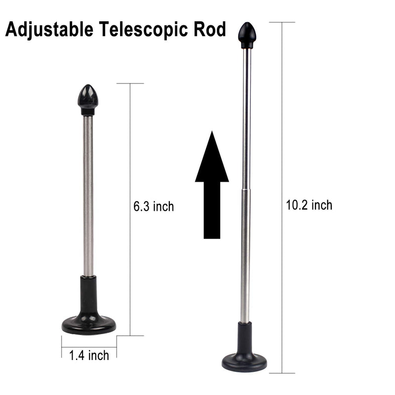 TuhooMall Golf Alignment Sticks, Magnetic Golf Club Alignment Stick Training Aids Accessories Help Visualize and Align Your Golf Shot Black - BeesActive Australia