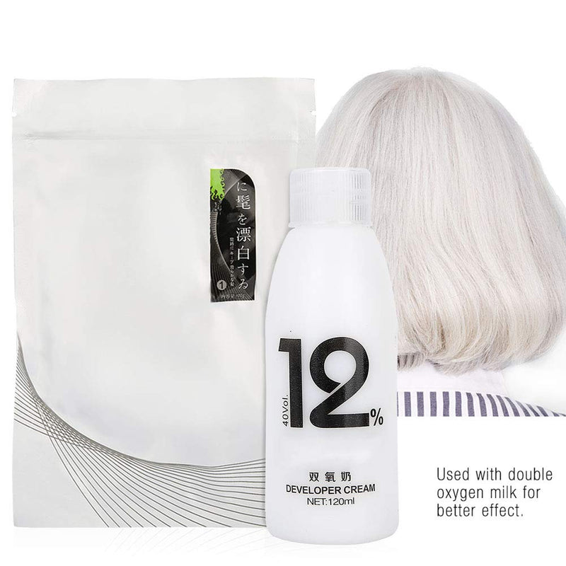 Hair Bleaching Set, Hair Bleaching Powder+2Pcs Dioxygen Milk No stimulation, no injury for Hair Salon and Family - BeesActive Australia