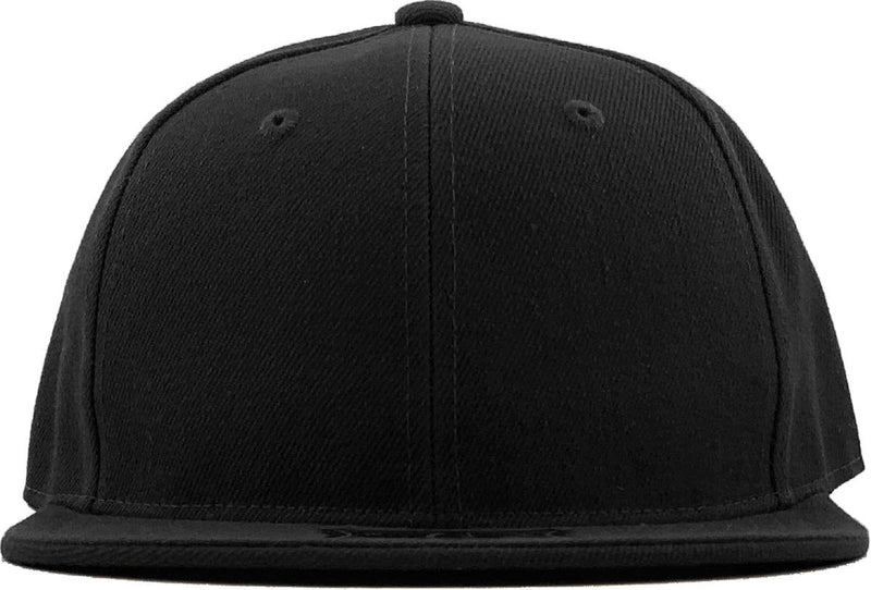 KBETHOS The Real Original Fitted Flat-Bill Hats True-Fit, 9 Sizes & 20 Colors 7 3/4 Black - BeesActive Australia