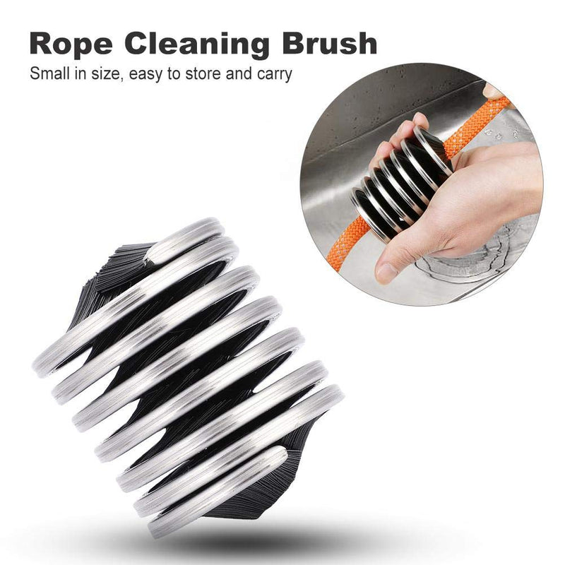 [AUSTRALIA] - Alomejor Outdoor Climbing Rope Brush Rock Climbing Cord Washing Brush Rope Cleaning Equipment 