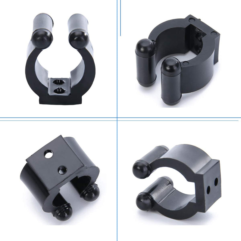 YXCX 15 Pcs Billiards Snooker Clip Billiards Snooker Cue Locating Clip Holder,Fishing Rod Clips Billiards Cue Clips Pool Cue Holder(5Pcs Big Size,5Pcs Medium Size,5Pcs Small Size) - BeesActive Australia