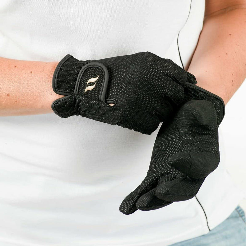 Back on Track Therapeutic Riding Gloves, Size 8 (Pair) - BeesActive Australia