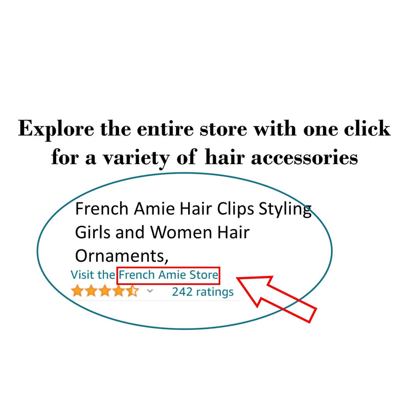 French Amie Wide 1/2" Celluloid Handmade Non Slip Grip Hair Headbands for Women, Made in France (Solid Ivory) Solid Ivory - BeesActive Australia