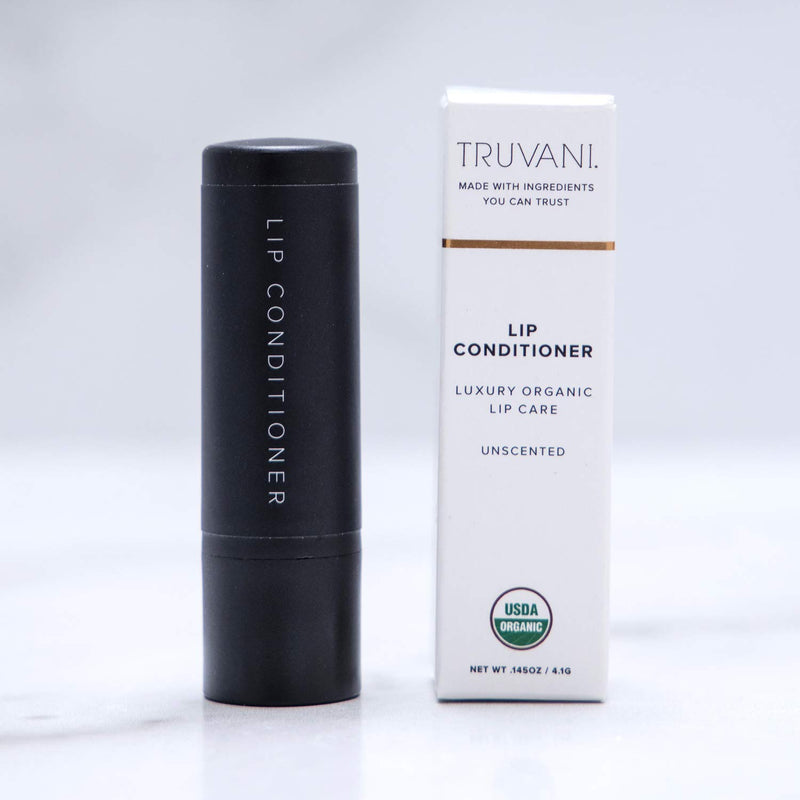 Truvani Organic Lip Conditioner | Moisturizing, Clean and Organic Ingredients | Paraben Free and Free of Artificial Flavors | Unscented 1 Pack - BeesActive Australia