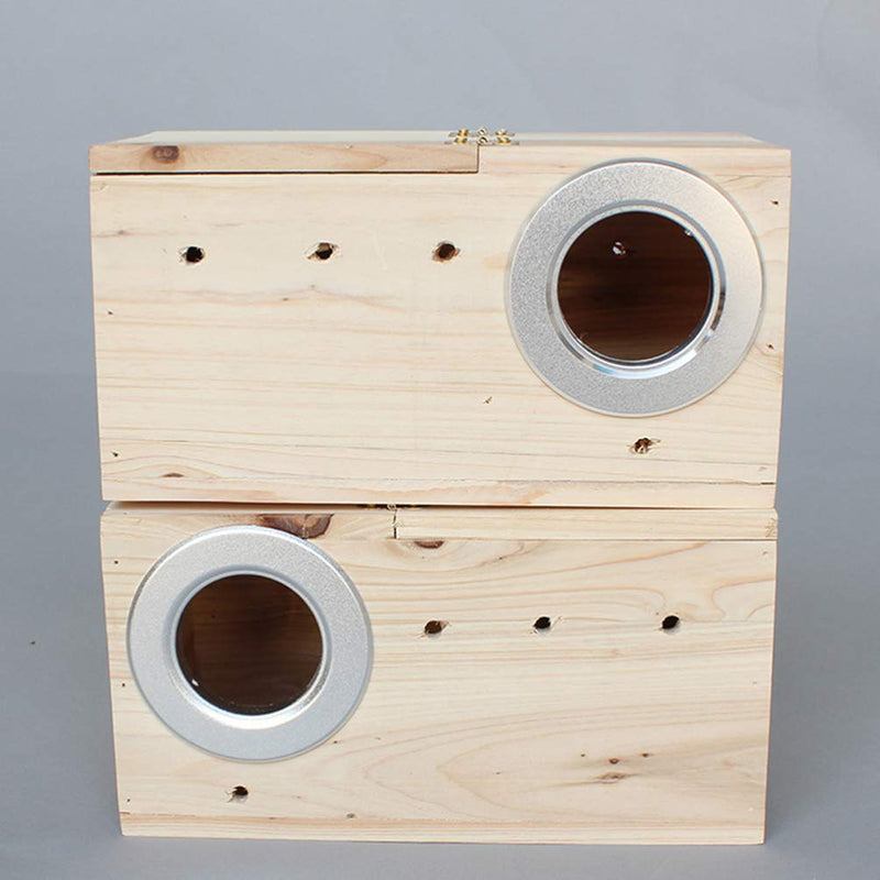 balacoo 5pcs Bird House Predator Guards Stainless Steel Rings Excludes Different Bird Species and Protects The Entry Hole 75mm - BeesActive Australia
