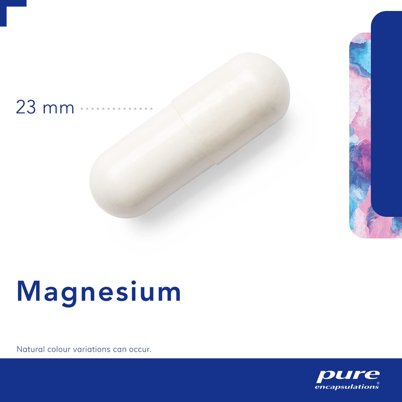 Pure Encapsulations - Magnesium (Citrate/Malate) 120mg - Highly Bioavailable Magnesium Chelate - 90 Capsules 90 Count (Pack of 1) - BeesActive Australia