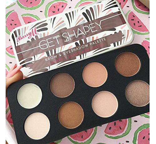 Barry M Get Shapey -All-in-One Ultra-Pigmented and Long-Lasting Professional Eyebrow Palette - Shape -Shade -Brighten - Vegan. Cruelty-Free - BeesActive Australia