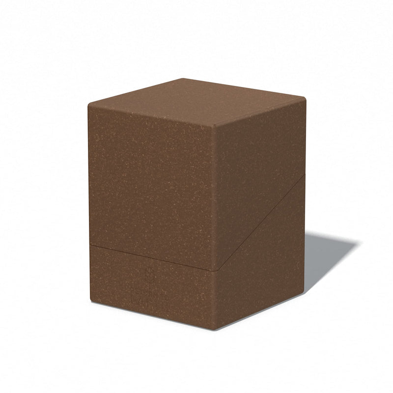 Ultimate Guard RTE Boulder 100+, Deck Case for 100 Double-Sleeved TCG Cards, Brown, 97% Renewable, Made in Germany, Secure & Durable Storage 100+ - BeesActive Australia
