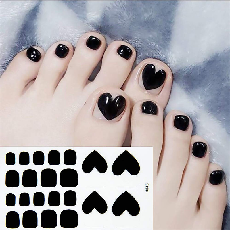 SILPECWEE 6 Sheets Full Wraps Nail Polish Strips Decals Set and 1Pc Nail File Flower Adhesive Nail Art Stickers Tips Manicure Kit for Women - BeesActive Australia