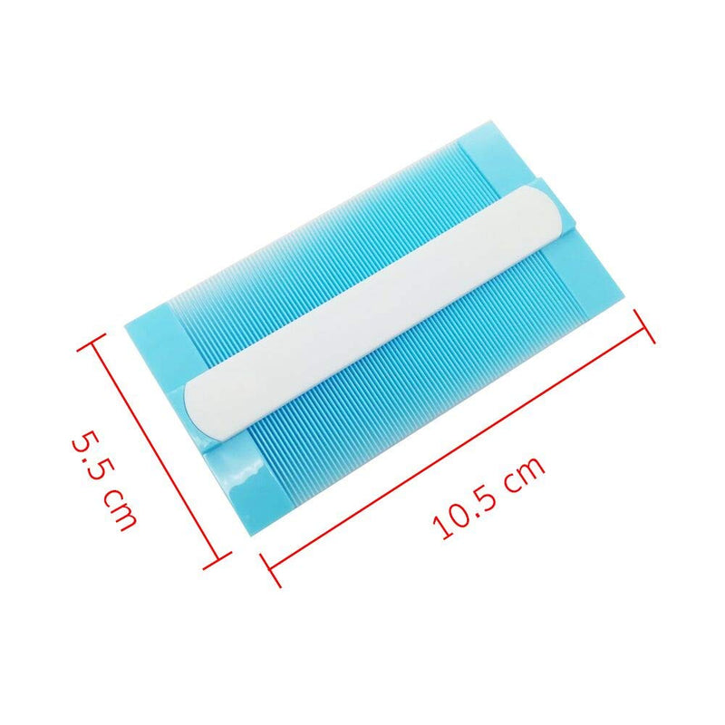 Lice Combs 8 Pack Nit Combs 4 Colors Lice Removal Combs Double Sided Teeth for Kids Adults Pets Head Lice Treatment - BeesActive Australia