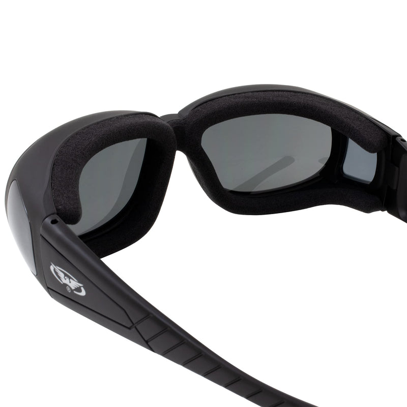 Global Industrial Motorcycle Safety Sunglasses Fits Over Eye Glasses Smoked Lenses Meets ANSI Z87.1 Standards for Safety Glasses Has Soft Airy Foam Padding Comes with Storage Pouch and Strap - BeesActive Australia