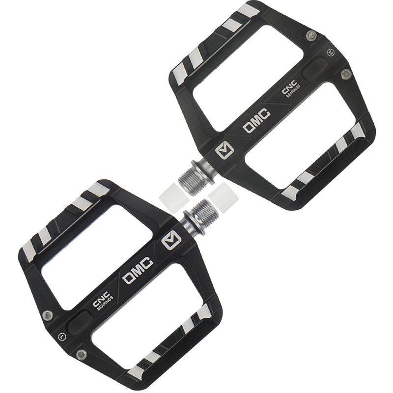 OMC MTB Lightweight Aluminum Alloy Pedals Mountain Bike Pedals 3 Bearing Non-Slip Bicycle Platform Pedals for BMX MTB 9/16" Black - BeesActive Australia