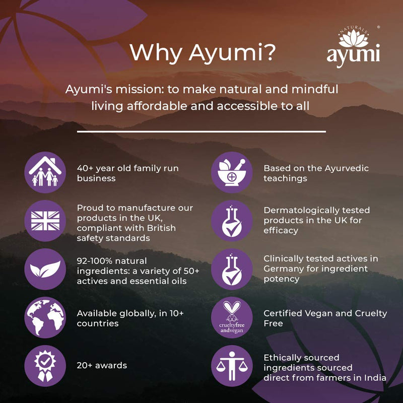 Ayumi Pure Henna (Mendhi), Natural Herb Powder Which Soothes the Scalp & Conditions the Hair, Considered to Support Hair Growth - 2 x 200g - BeesActive Australia