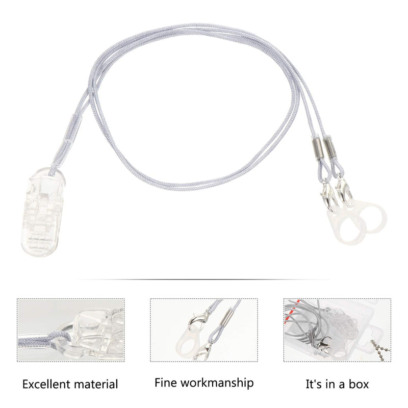 iplusmile Hearing Aids Clip- BTE Fixation Cord for Both Adults Seniors & Kids- Portable Anti- Lost Lanyard, Made of Firm & Premium Material - BeesActive Australia
