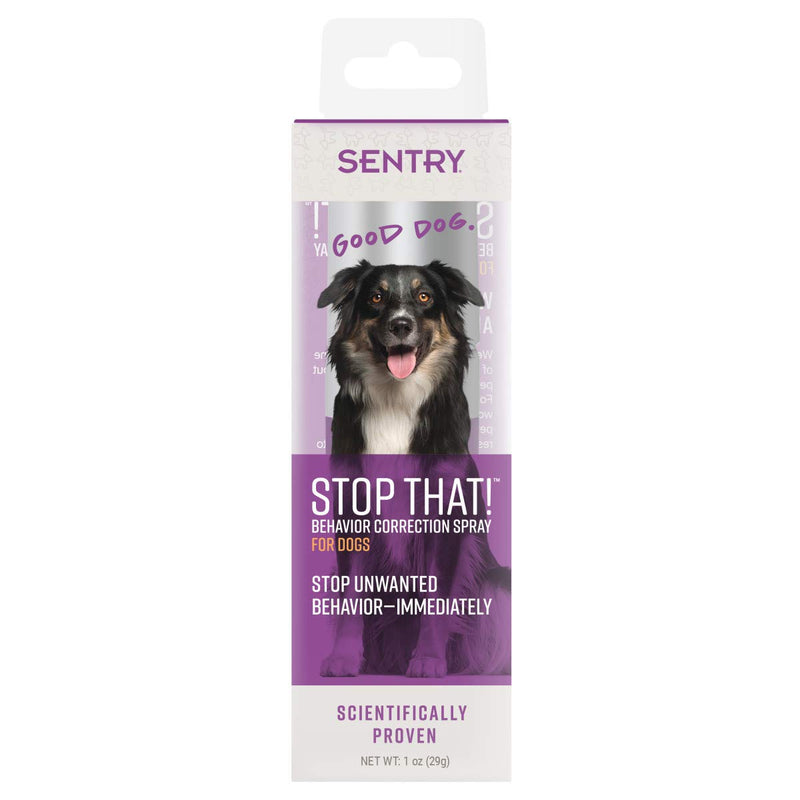 Sentry Pet Care Stop That! Behavior Correction Spray for Dogs, Easy Spray Application, Noise and Pheromones Help Eliminate Excessive Barking, Marking, Jumping, and Other Unwanted Behaviors - BeesActive Australia