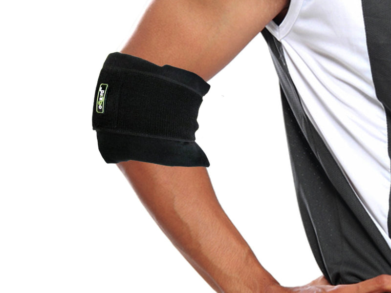 Oqard Sleeve Gel Pack Compression for Elbow, Back, Knee, Neck, Knee - Black, Pack of 1 Sleeve only - BeesActive Australia