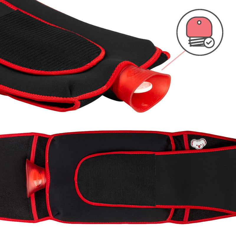 KOALAA Heating Belt | The Wearable Hot-Water Bottle! | Tested for Toxins and Safety | Stomach and Back Pain | Kidney Warmer | Pain Relief Heat | Portable Hot Water Bottle Cover Therapy | (Size L-XL) L-XL (145cm) - BeesActive Australia