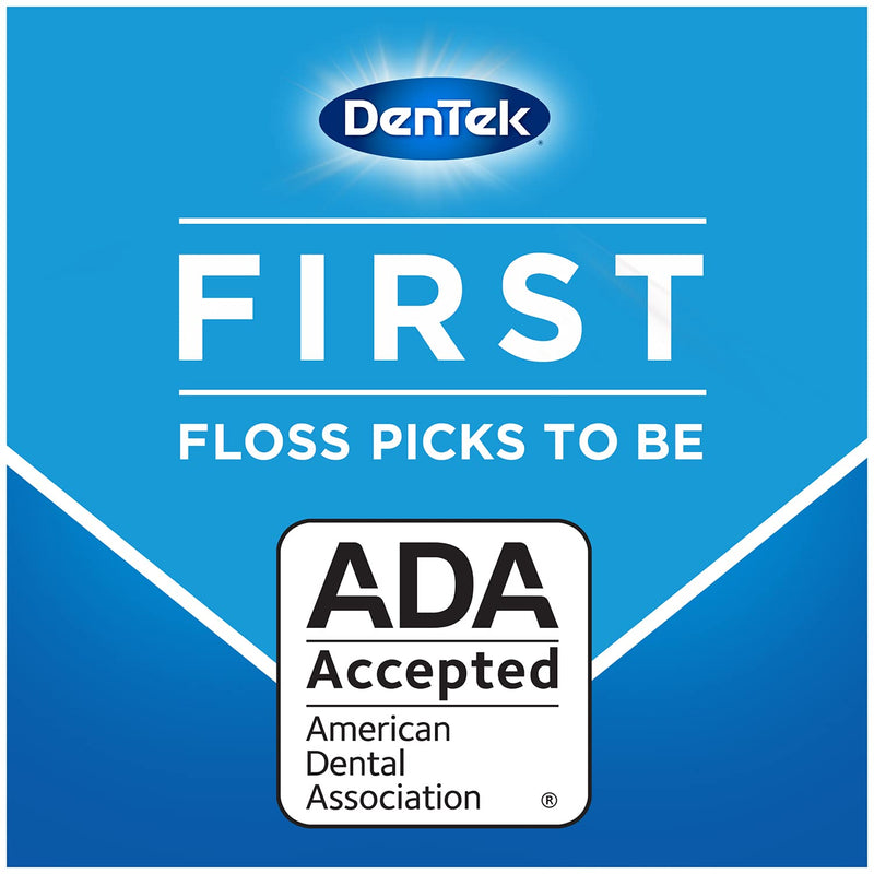 DenTek Comfort Clean Floss Picks | Silky Comfort Floss | 150 Count | 3 Pack | Packaging May Vary 150 Count (Pack of 3) - BeesActive Australia