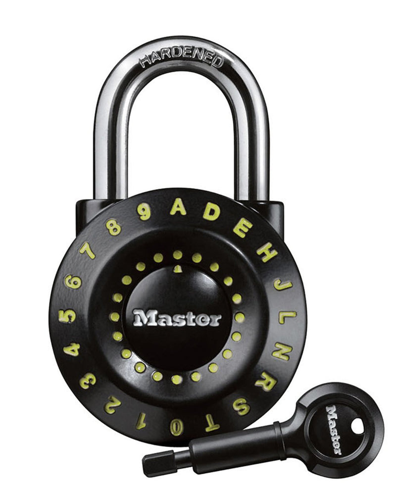 Master Lock Padlock, Set Your Own Combination Lock, 1-15/16 in. Wide, Assorted Colors, 1590D - BeesActive Australia