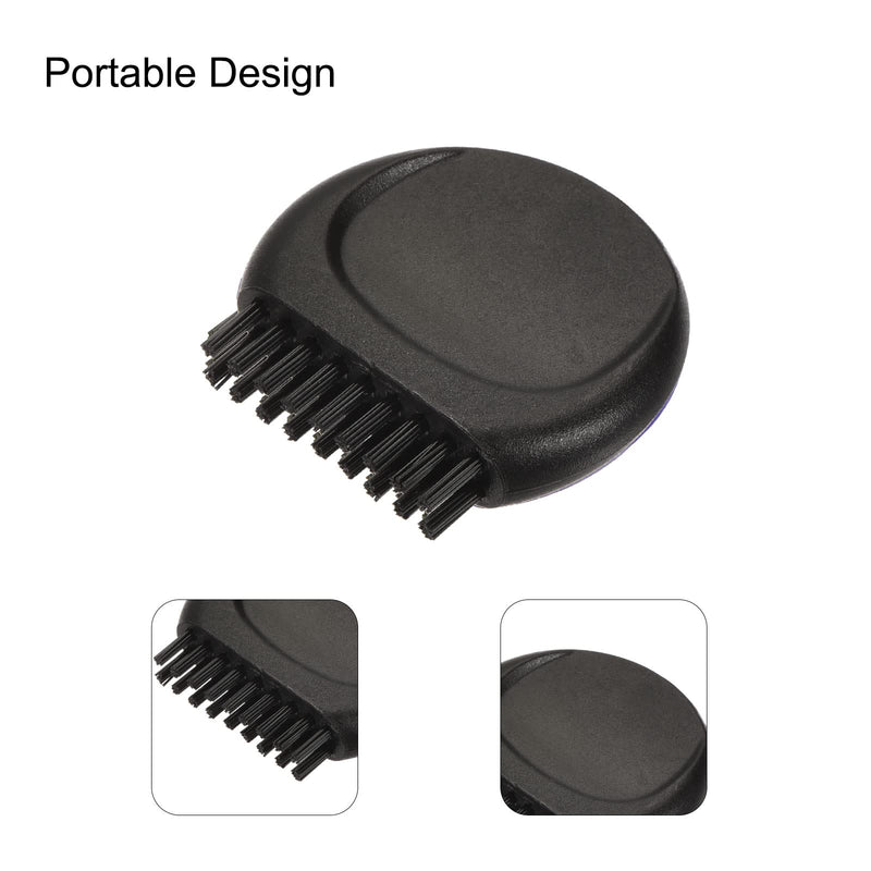 MECCANIXITY Mini Golf Club Brush Pocket Dust Groove Cleaner Black - BeesActive Australia