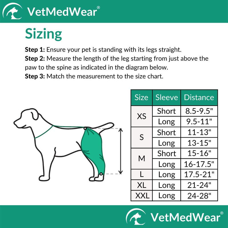 After Surgery Wear Hip and Thigh Wound Protective Sleeve for Dogs. Dog Recovery Sleeve. Recommended by Vets Worldwide Medium Purple - BeesActive Australia