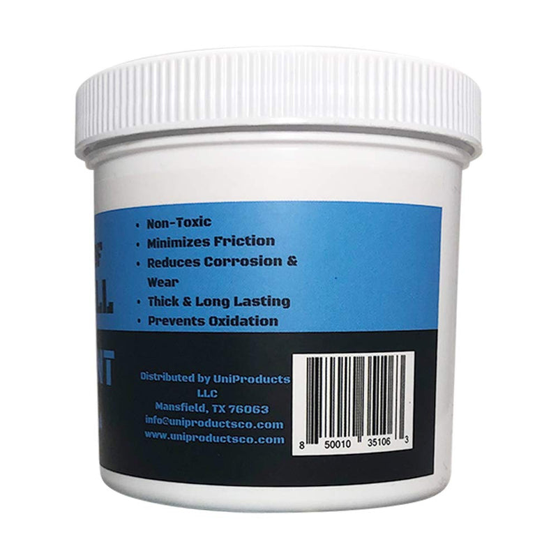 [AUSTRALIA] - Unisport 6oz Trailer Hitch Ball Lubricant - Waterproof Grease to Reduce Wear and Friction on Hitch Locks, King Pins, Hitch Mount Balls, etc. - Made in The USA 6.0 ounces 