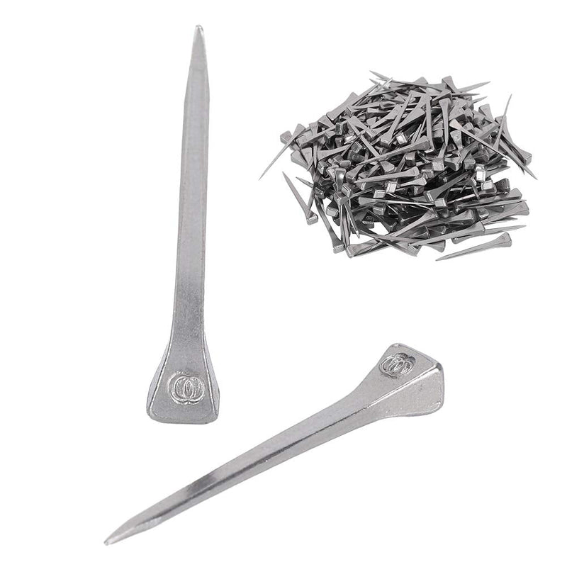 Weohoviy 250pcs Horseshoe Nail, Horseshoe Nails E3 Equestrian Sport Equipment for Horse Steel Nails - BeesActive Australia