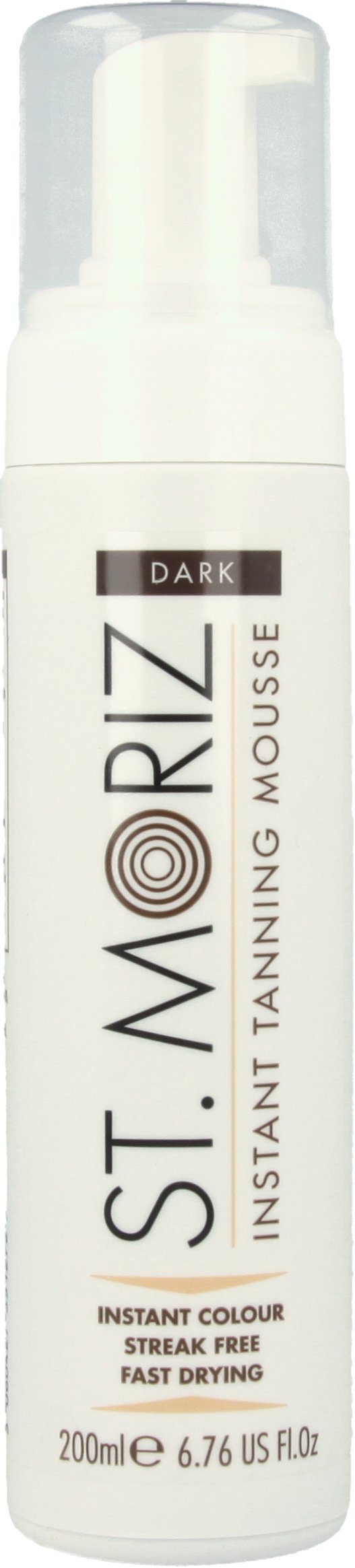 St Moriz Instant Self Tanning Mousse 200ml - Dark With St Moriz Tanning Mitt - BeesActive Australia