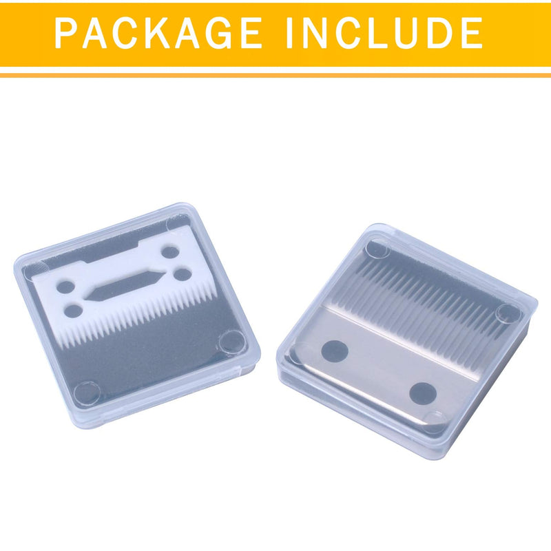 Replacement Clipper Blade Compatible with W-AHL #30-15-10 Pro Ion, Iron Horse, Show Pro Plus, U-Clip, and Deluxe U-Clip，Professional Pet Animal Dog Standard Adjustable Blade Set - BeesActive Australia