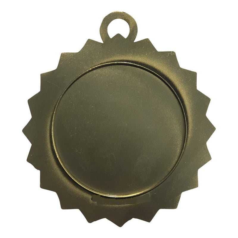 Express Medals Large 3 Inch Volleyball Gold Medal with Neck Ribbon Award Trophy Plaque Gift Prize - BeesActive Australia