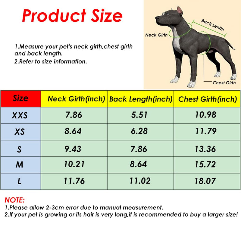 LONTEPET Dog Hoodie 4 Legs Jumpsuit for Small Dogs Puppy Clothes Dog Pullover Sweatshirt Cotton Doggie Winter Coat Cat Apparel XX-Small GREY - BeesActive Australia