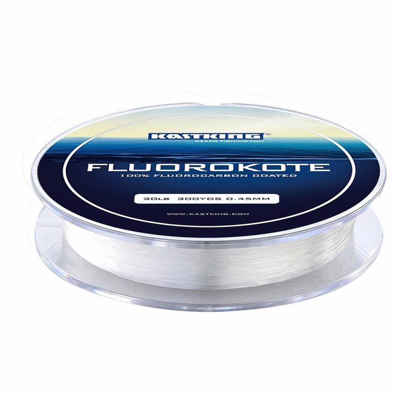 KastKing FluoroKote Fishing Line - 100% Pure Fluorocarbon Coated - 300Yds/274M 150Yds/137M Premium Spool - Upgrade from Mono Perfect Substitute Solid Fluorocarbon Line - BeesActive Australia