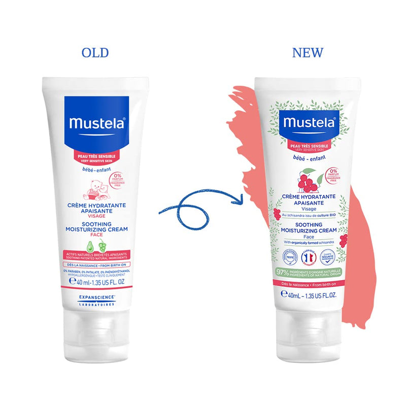 Mustela PTS CREME HYDRATANTE APAISANTE 40 ML/VERZACHTENDE HYDRATERENDE CREME 40 ML - BeesActive Australia