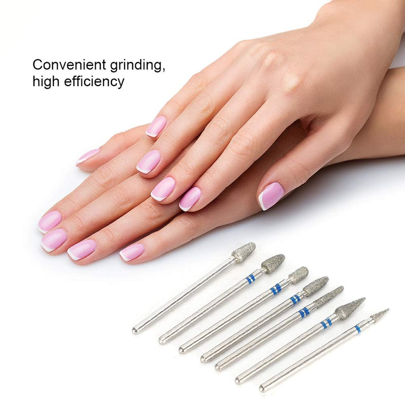 No Dust Pollution Nail Drill Bits, Nail Art Drill Bit, Stable Performance Efficient Beauty Salon for Home(NO.08) NO.08 - BeesActive Australia