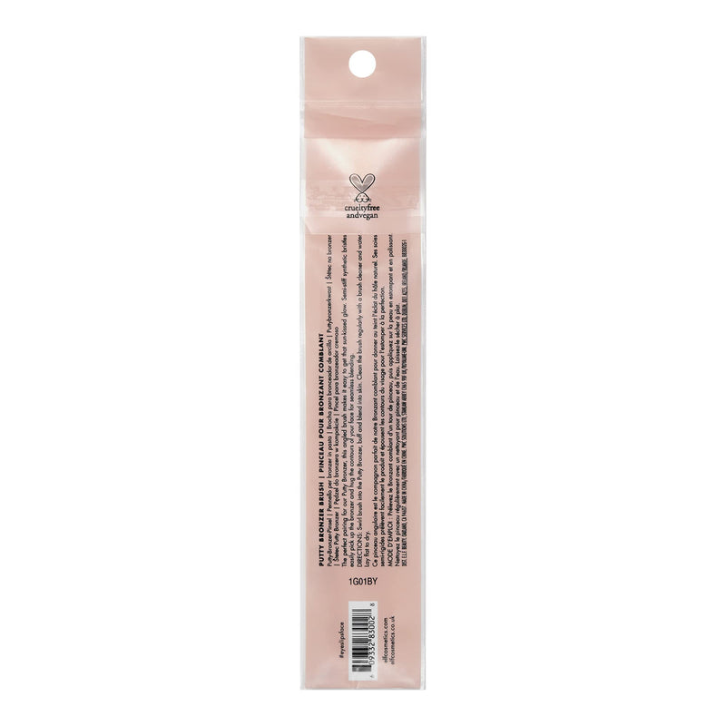 e.l.f. Putty Bronzer Brush, Angled Makeup Brush For Contour & Highlight, Made For The e.l.f. Putty Bronzer, Flawless Sanitary Application, Black - BeesActive Australia
