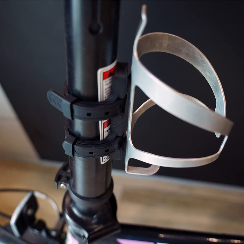 Bike Bottle Cage Mounting Base black - BeesActive Australia