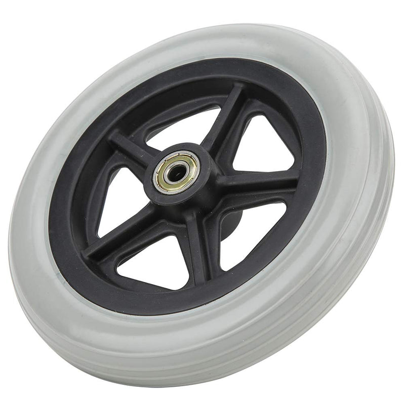 Wheelchair Wheels，7 Inch Wheelchair Front Wheels，Disabled Old People Walk Chair Wheelchair Rubber Wheels - BeesActive Australia