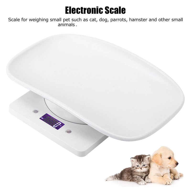 Goshyda Digital Pet Scale, Food Weight Mini Scale, LCD Electronic Scales, for Weighing Small Cat, Dog, Parrots, Hamster - BeesActive Australia