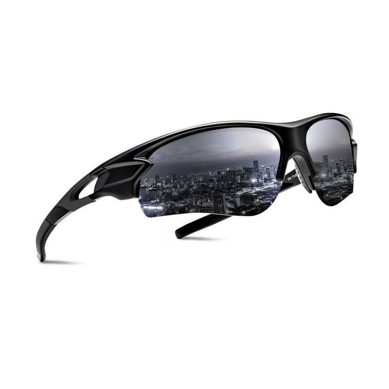 GIESSEN TAC Polarized Sports Sunglasses - UV400 Lens - for Men Women Youth - Baseball Fishing Cycling Running Golf Motorcycle Night Vision - BeesActive Australia