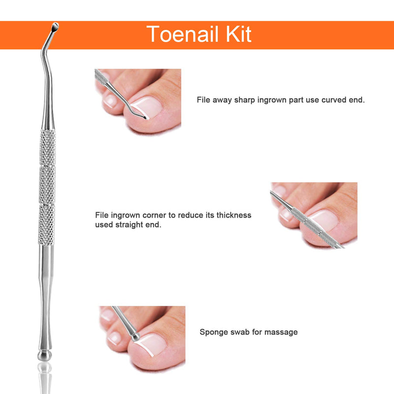 Toenail Clippers for Ingrown or Thick Toenails for Seniors, Nail Clippers for Men and Women- Sharp Stainless Steel Professional Toes Ingrown Toenail Nail Trimmer, Toenail Nail Set - BeesActive Australia