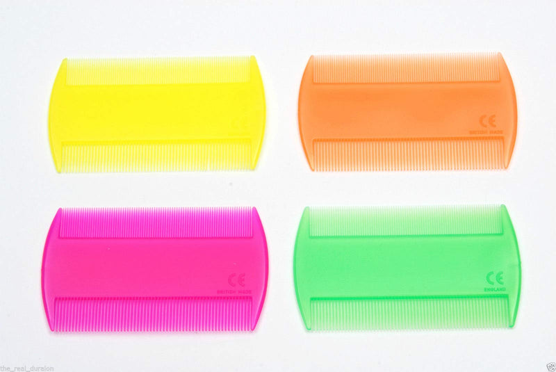 A1SONIC® Neon Double Sided Nit Comb for Head Lice Detection Comb | it removes Nits, Lice and Fleas and eggs (GREEN) GREEN - BeesActive Australia