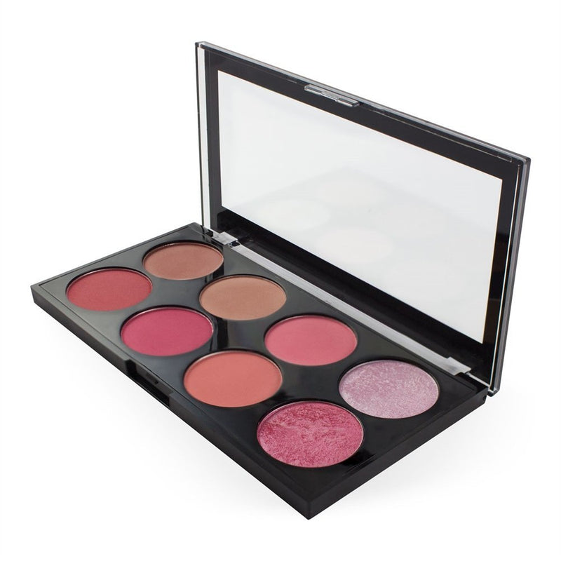 Makeup Revolution Ultra Blush Contour Palette, Sugar and Spice, 8 Shade Blush Palette, Face Make Up, Variety of Blush Shades Sugar & Spice - BeesActive Australia
