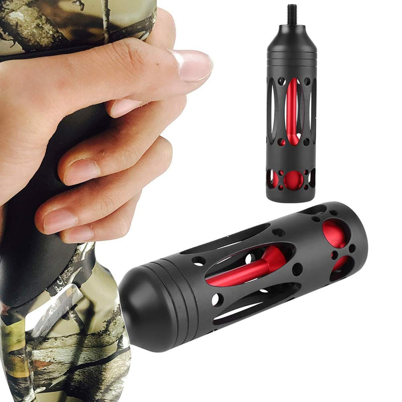 Archery Stabilizer Archery Bow Damper Stabilizer Weight Kit Balance Bar Bow Accessory for Archery Black Red - BeesActive Australia