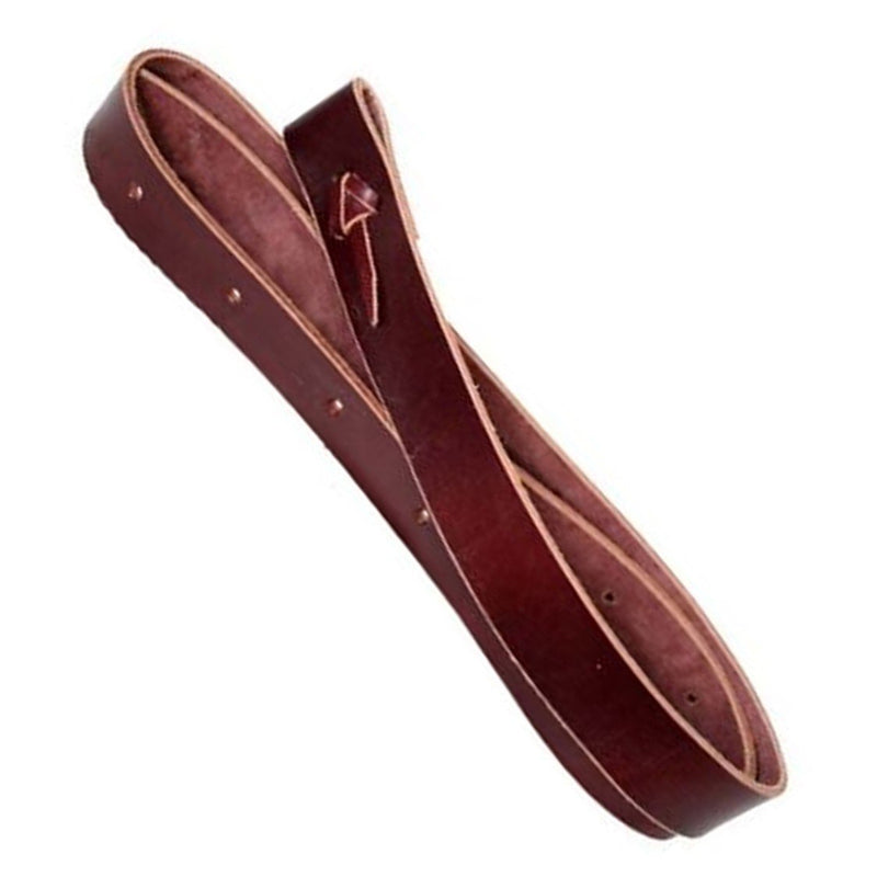 [AUSTRALIA] - 6' Foot Brown Latigo Leather Saddle Cinch Tie Strap 