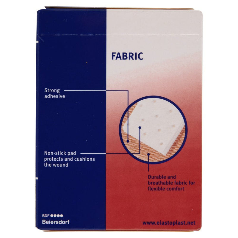 Elastoplast Fabric Extra Flexible Breathable 40 Plasters / Water repellent (Packaging May Vary) 40 Count (Pack of 1) - BeesActive Australia