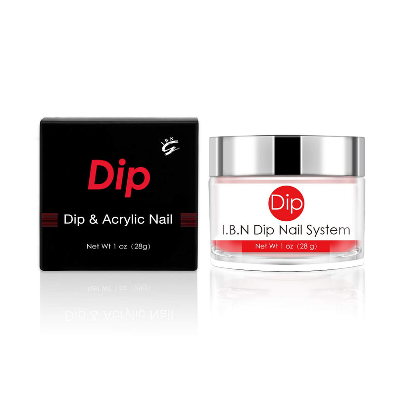 Red Sparkle Nail Dipping Powder 1 Ounce (Added Vitamin) I.B.N Acrylic Dip Powder DIY Manicure Powder, Light Weight and Firm, No Need UV LED Lamp Cured (DIP 045) DIP 045 - BeesActive Australia