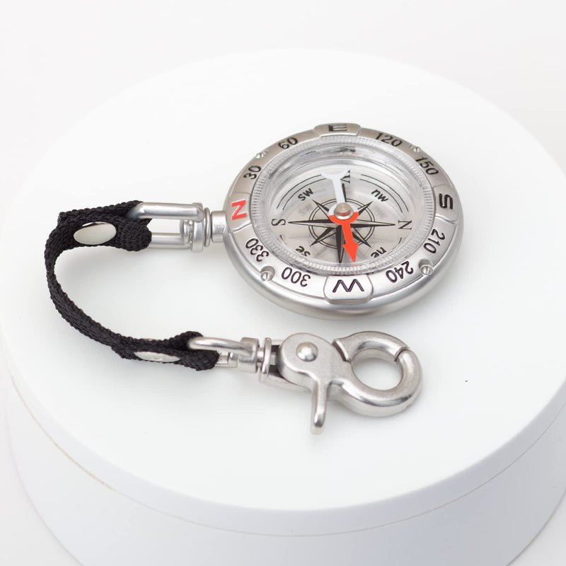 Zinc Alloy Pocket Compass,Portable Pocket Watch Compass,Gift Compass,Camping Survival Compass Suitable for Hiking Backpacking,Camping Plan,Fishing,Outdoor Accessories,1 Pcs - BeesActive Australia