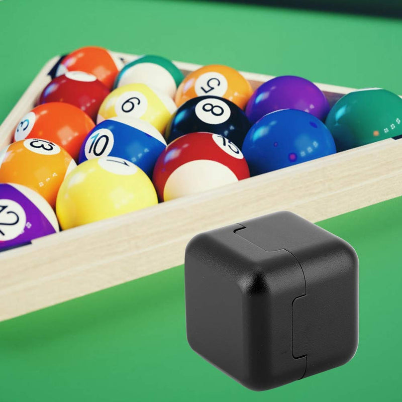[AUSTRALIA] - Aluminum Portable Mini Magnetic Pool Chalk Holder Billiard Chalk Holder for Billiard Cue Snooker Accessory Black 