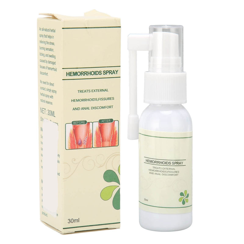 30ml Hemorrhoid Spray, Hemorrhoid Treatment Serum Solution for Itch Relief, Anal Discomfort Health Care - BeesActive Australia